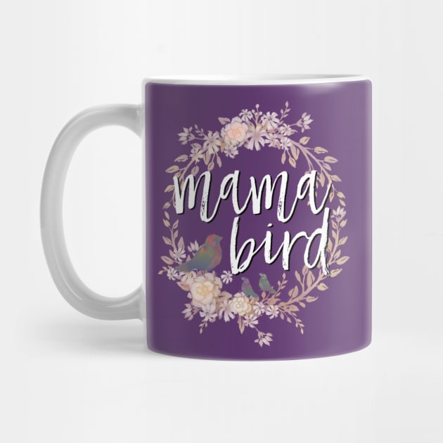 Mama Bird white lettering by Medusa Dollmaker